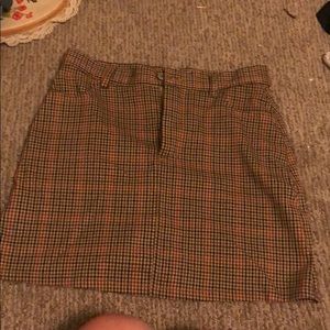 brandy Melville plaid skirt
